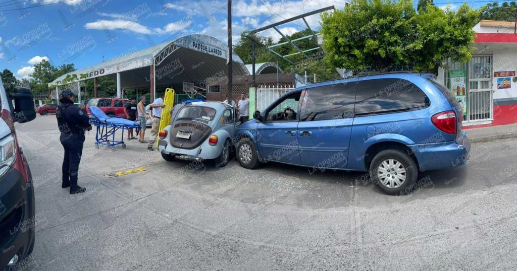 Al hospital tras encontronazo Al hospital tras encontronazo