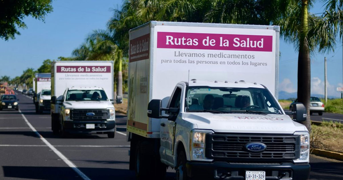 Veracruz distribuye 5 millones de medicamentos con las Camionetitas de la Salud y logra 83 % de cobertura: Rocío Nahle Veracruz distribuye 5 millones de medicamentos con las Camionetitas de la Salud y logra 83 % de cobertura: Rocío Nahle