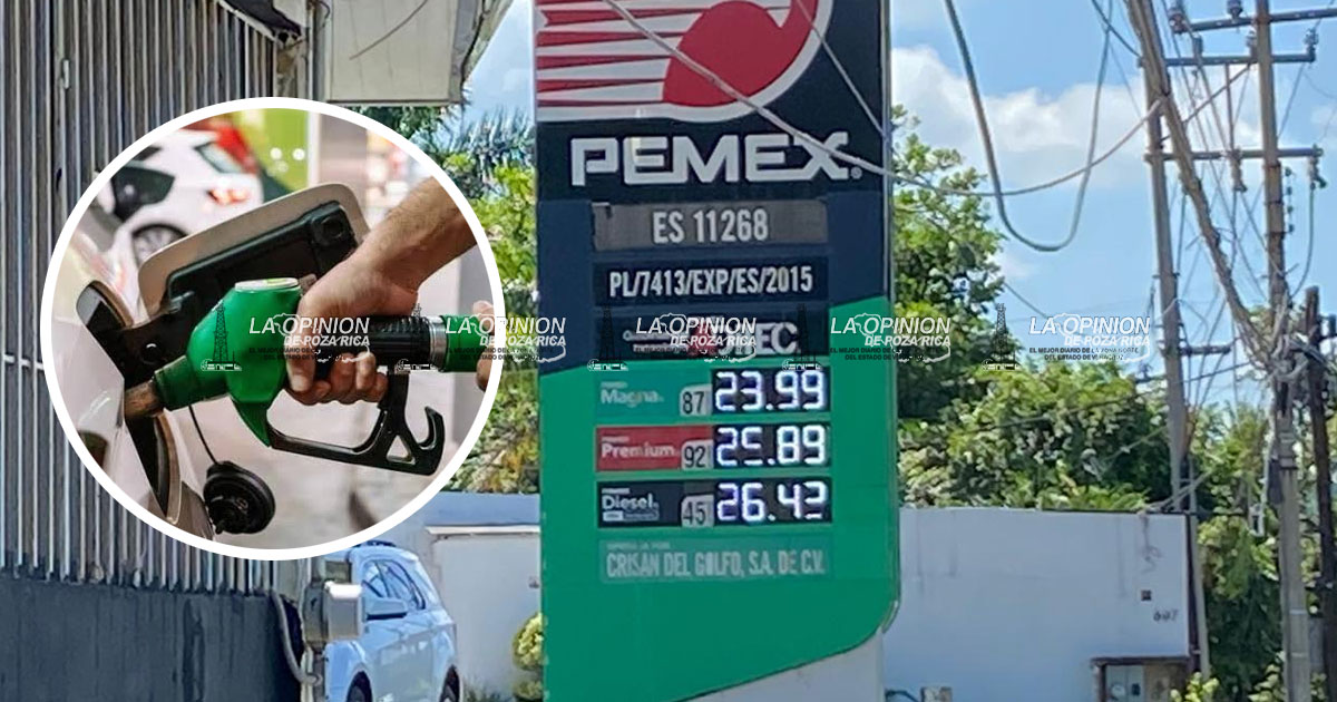 Expectación sobre precio de la gasolina Magna (verde) de 24 pesos Expectación sobre precio de la gasolina Magna (verde) de 24 pesos