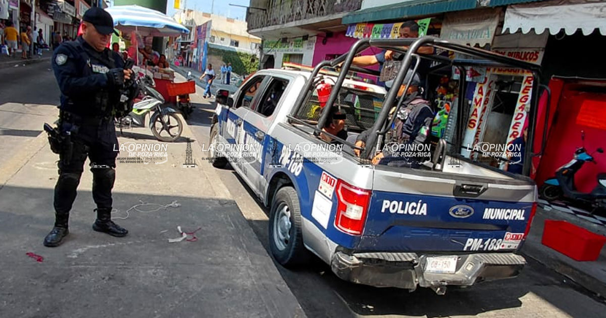 ¡Sacan de circulación a carterista! ¡Sacan de circulación a carterista!