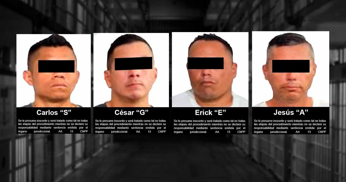 Vinculan a proceso a cuatro por secuestro Vinculan a proceso a cuatro por secuestro