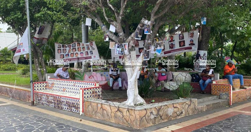 Concentración del colectivo Familiares en Búsqueda María Herrera Concentración del colectivo Familiares en Búsqueda María Herrera