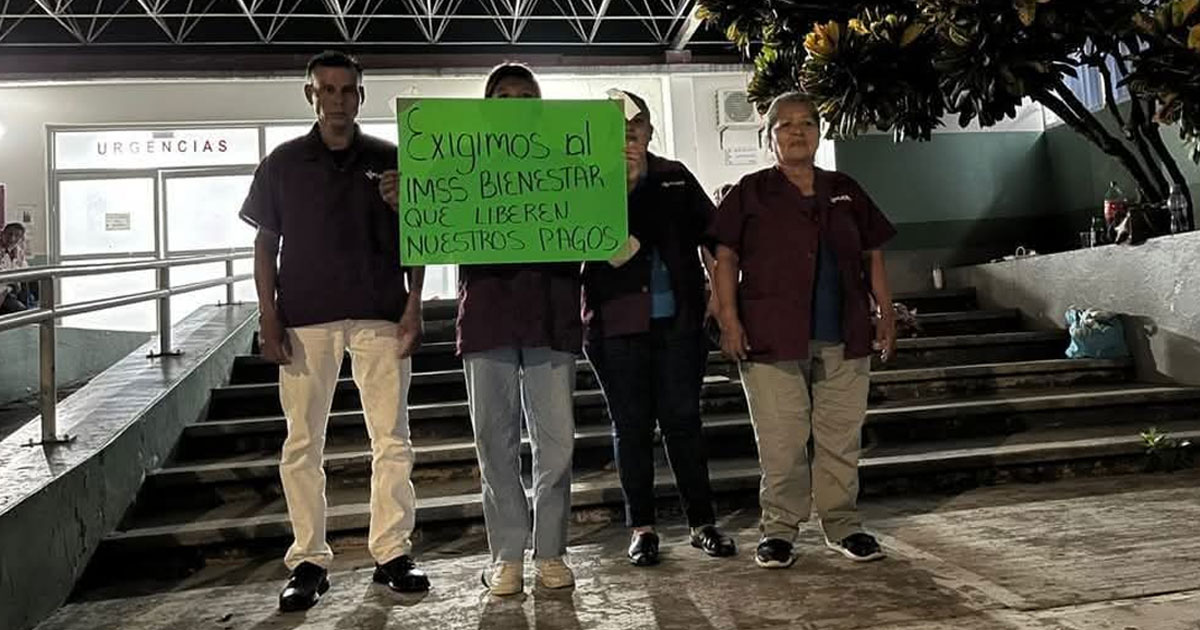 Se quedarán sin contrato: empresa de limpieza en hospitales incumplió pagos y será vetada por el IMSS-Bienestar Se quedarán sin contrato: empresa de limpieza en hospitales incumplió pagos y será vetada por el IMSS-Bienestar