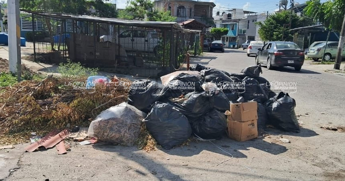 Deja DISCRICAR montones de basura en Las Gaviotas Deja DISCRICAR montones de basura en Las Gaviotas
