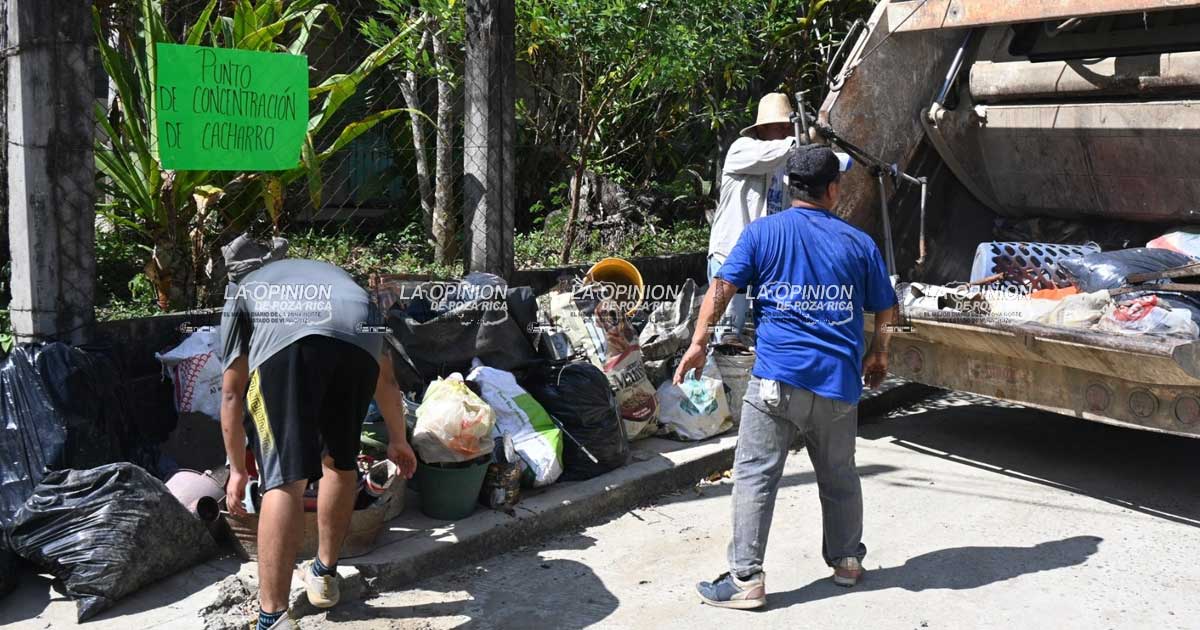 Más de seis toneladas de cacharros eliminadas