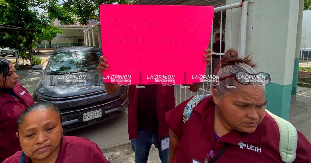 Estallan huelga en la Jurisdicción Sanitaria N.° 3