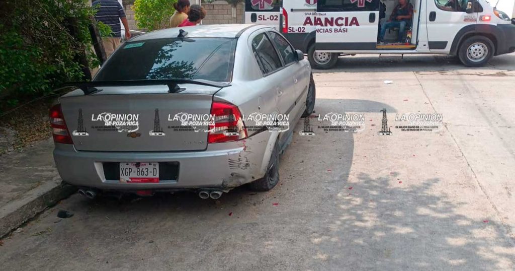 Joven sufrió fractura al chocar en motocicleta Joven sufrió fractura al chocar en motocicleta
