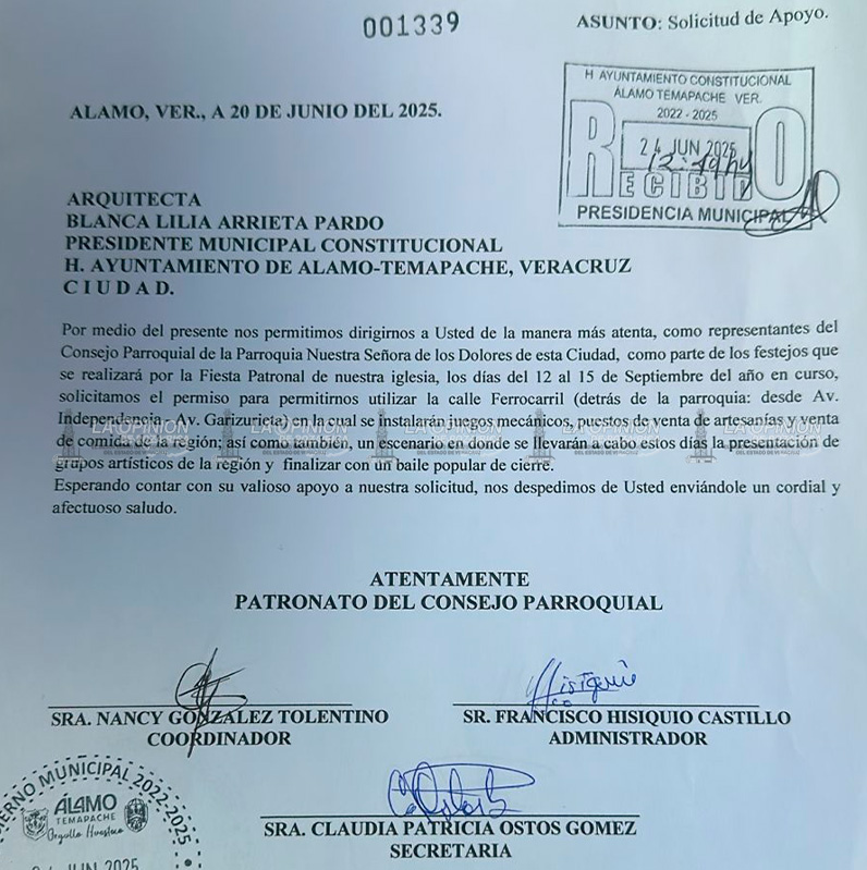 Alcaldesa niega apoyo a la Iglesia Católica Alcaldesa niega apoyo a la Iglesia Católica
