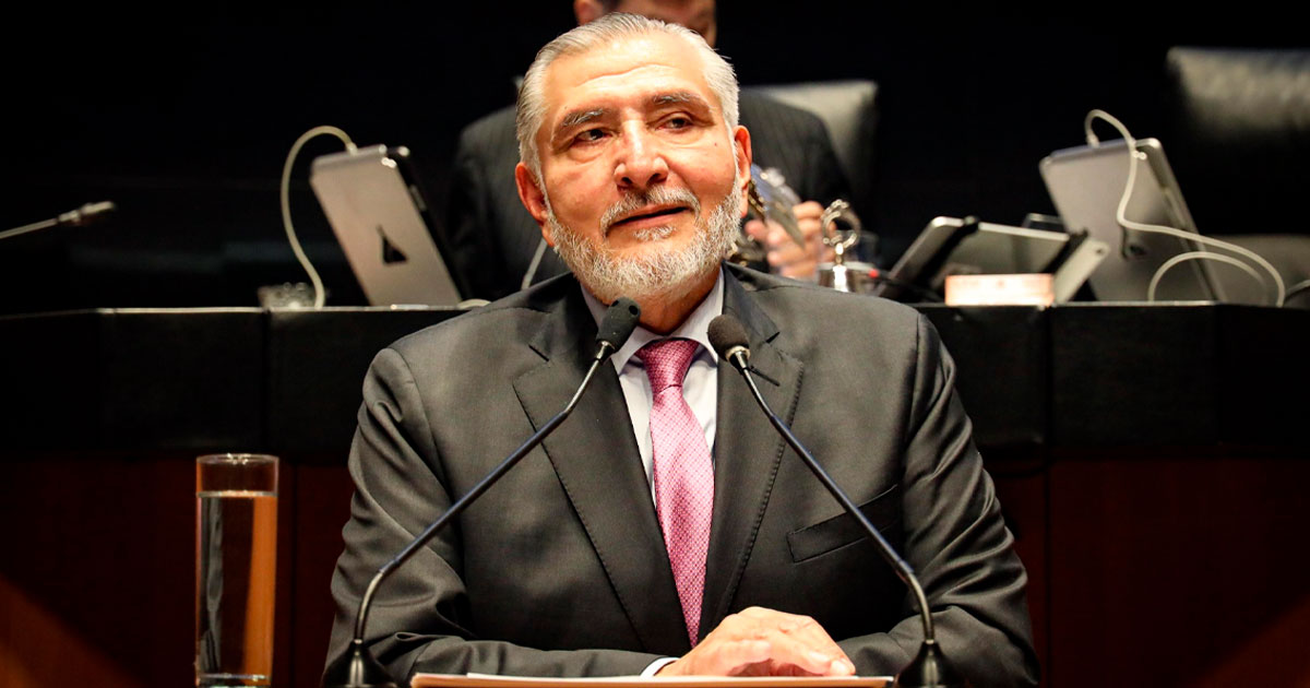 Solicitan juicio político contra Adán Augusto López