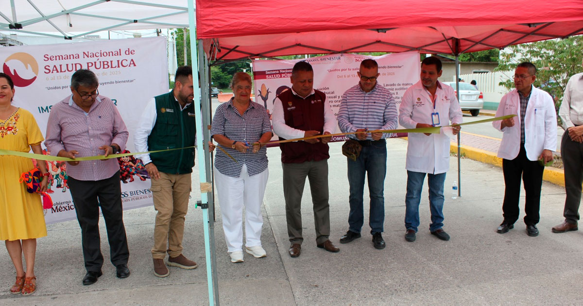 Inician las actividades de la Semana de Salud Pública