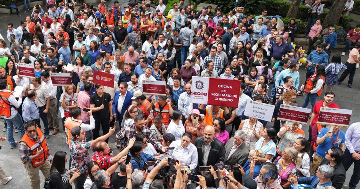En Veracruz, más de medio millón de personas participan en Simulacro Nacional En Veracruz, más de medio millón de personas participan en Simulacro Nacional