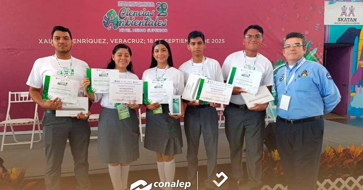 Alumnos triunfan en concurso ambiental