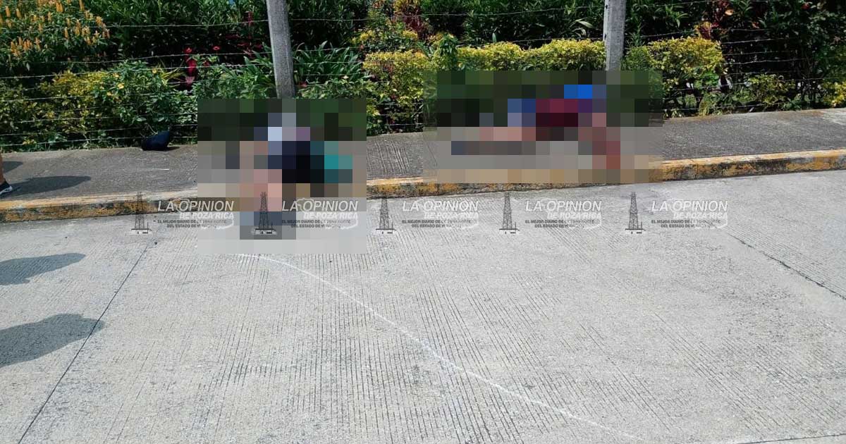 Ejecutan a dos hombres en la colonia Benito Juárez de Río Blanco