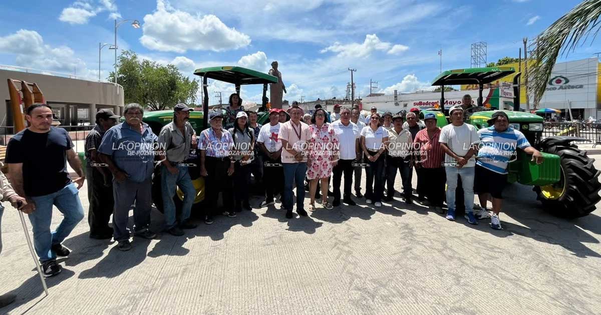 Fortalecen citricultura sustentable con maquinaria