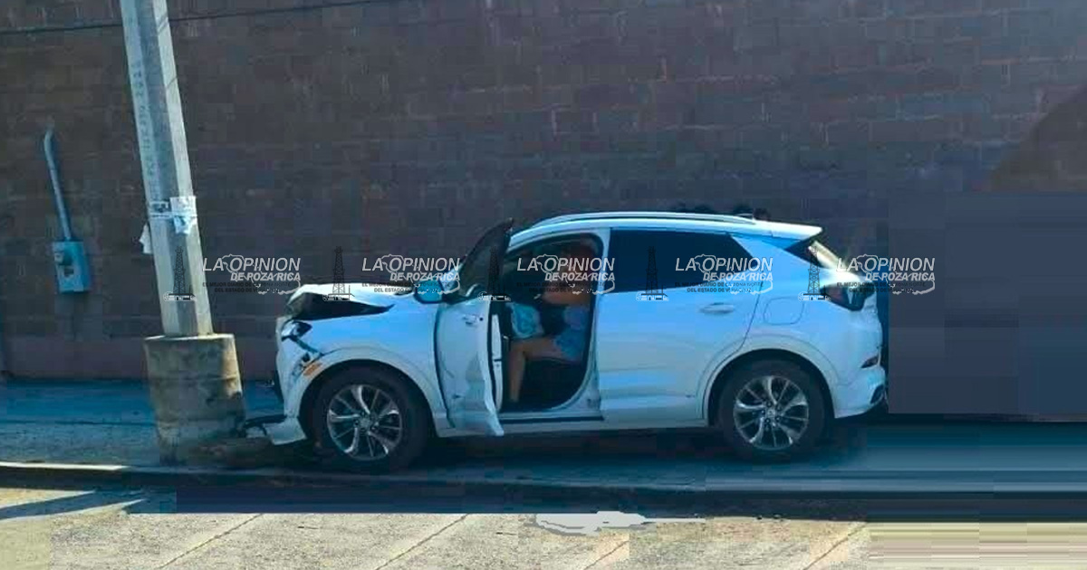 Aparatoso accidente en el bulevar Garizurieta