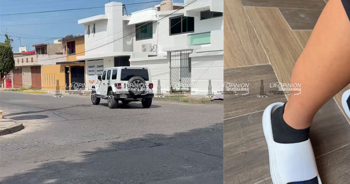 Derriban motociclista y se dan a la fuga Derriban motociclista y se dan a la fuga
