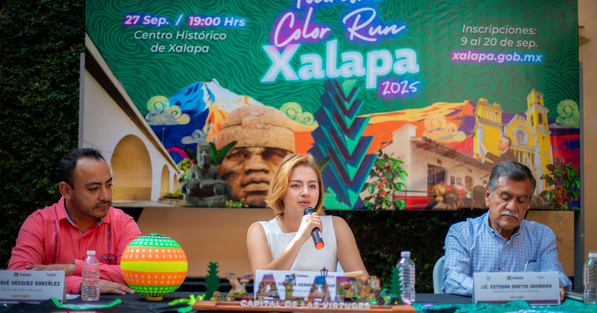 Xalapa festejará Día Mundial del Turismo con carrera de color Xalapa festejará Día Mundial del Turismo con carrera de color