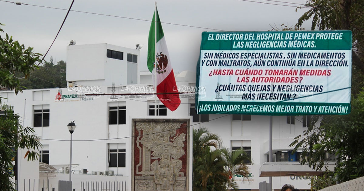Convertido en antesala de la muerte el hospital de PEMEX