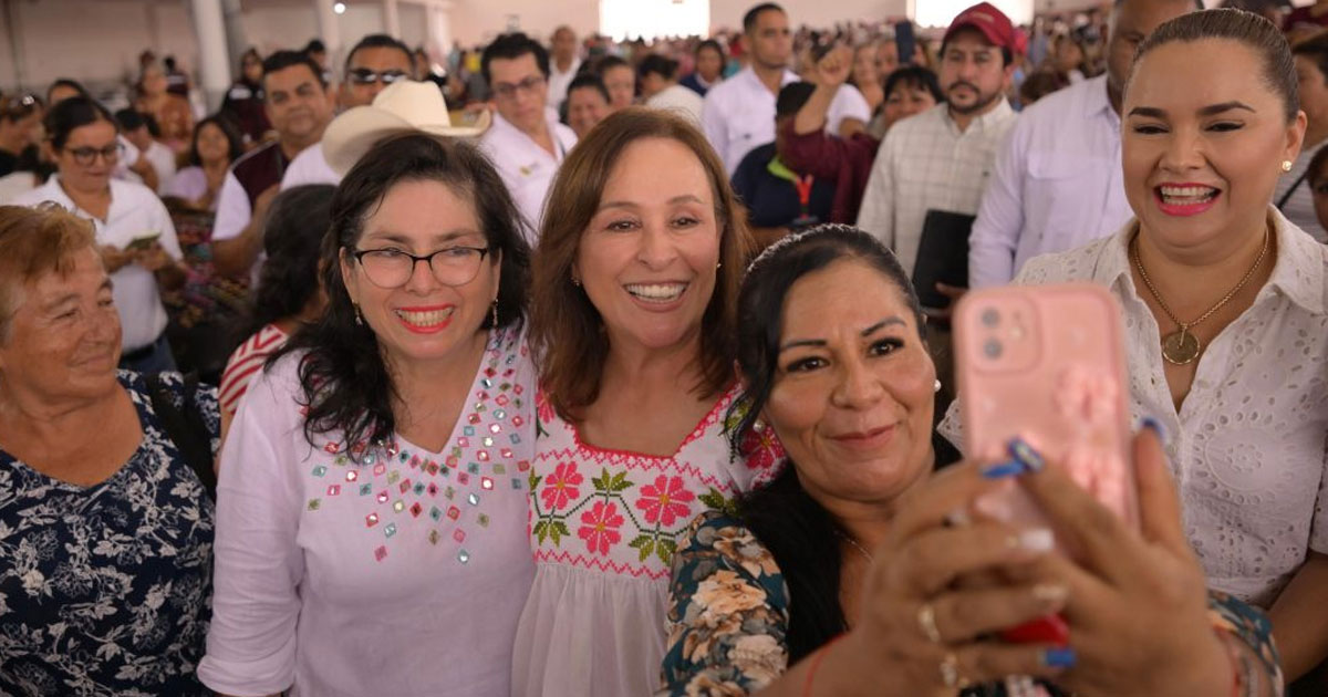 Con la entrega de apoyos, el dinero del pueblo regresa al pueblo: Rocío Nahle