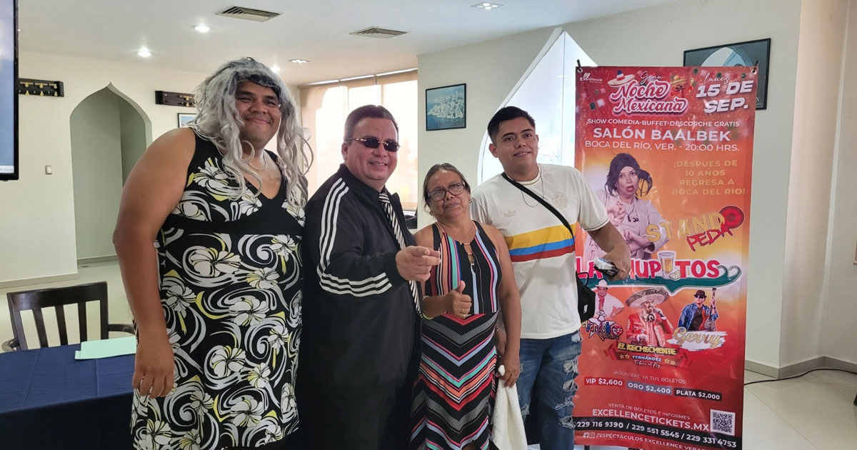 “La Chupitos” festeja 30 años de carrera con show de Fiestas Patrias en Veracruz “La Chupitos” festeja 30 años de carrera con show de Fiestas Patrias en Veracruz