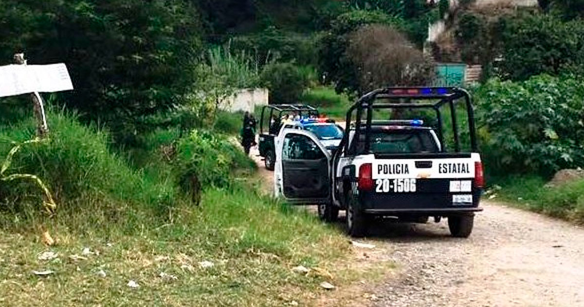 Hallan dos hombres ejecutados en Jalcomulco Hallan dos hombres ejecutados en Jalcomulco