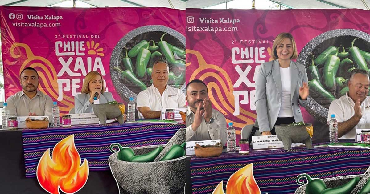 Xalapa se prepara para saborear el 2° Festival del Chile Xalapeño este domingo y lunes