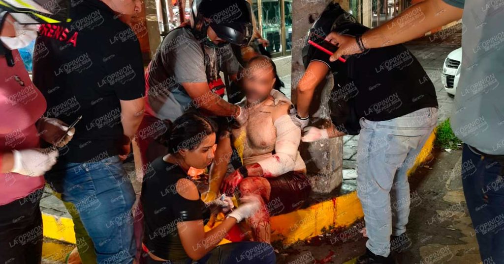 ¡Balacera en "La Brocheta"!