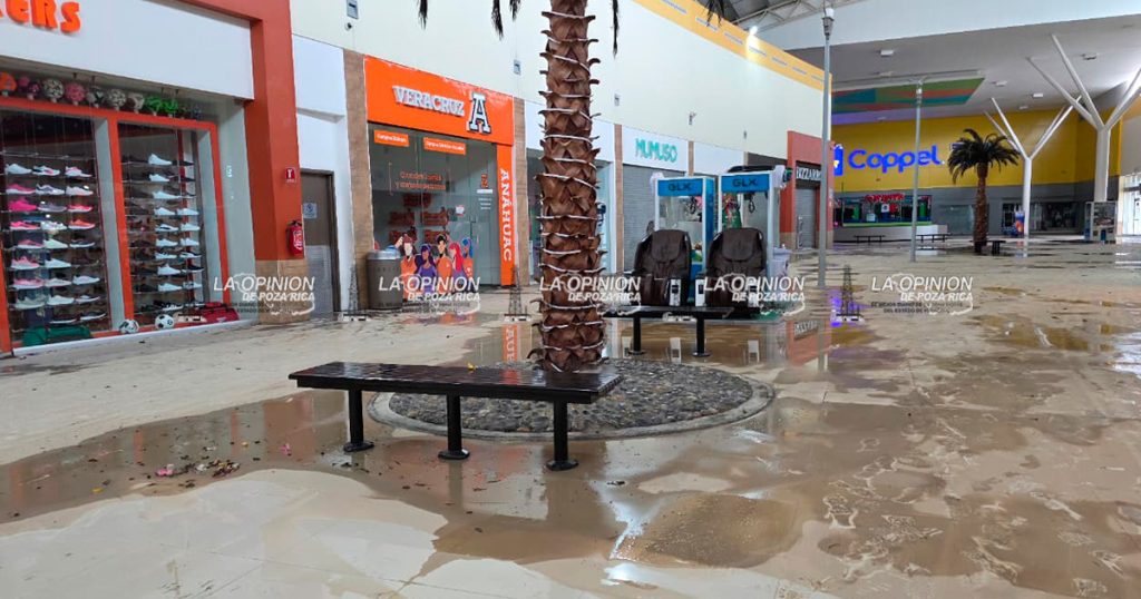 Cierran Gran Patio debido a afectaciones por lluvias Cierran Gran Patio