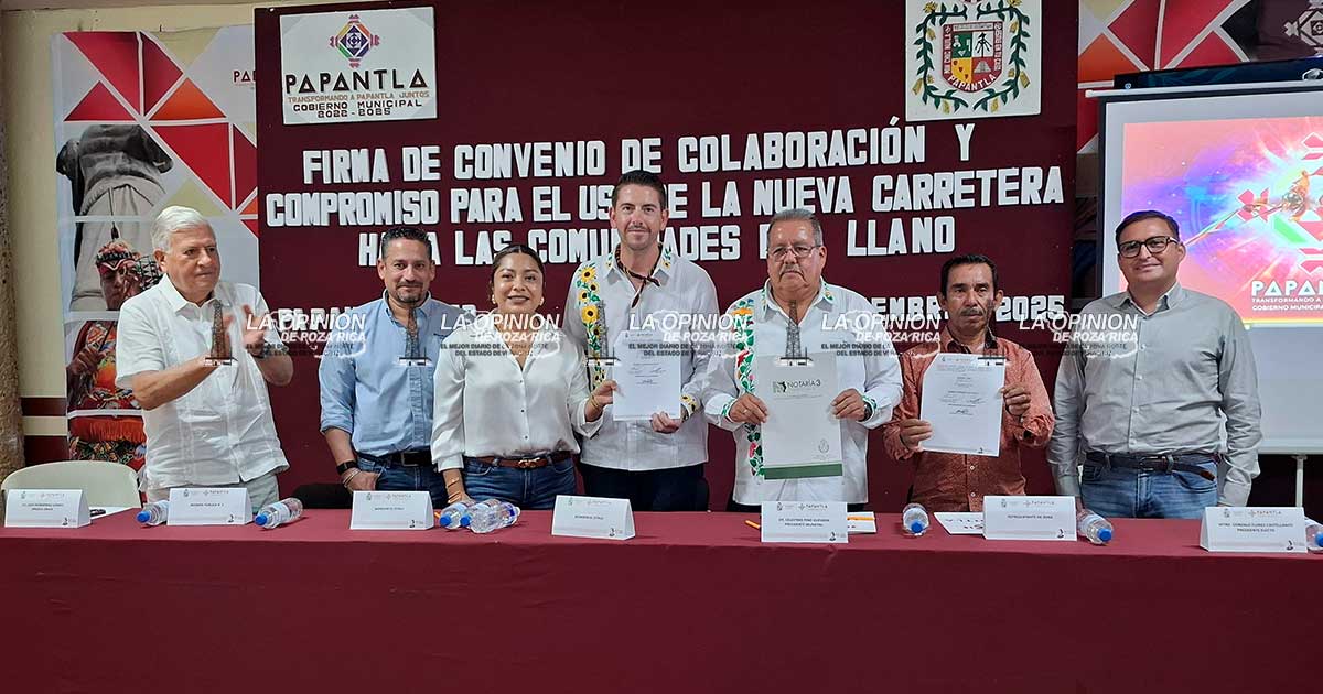 Firman convenio para uso de nueva carretera