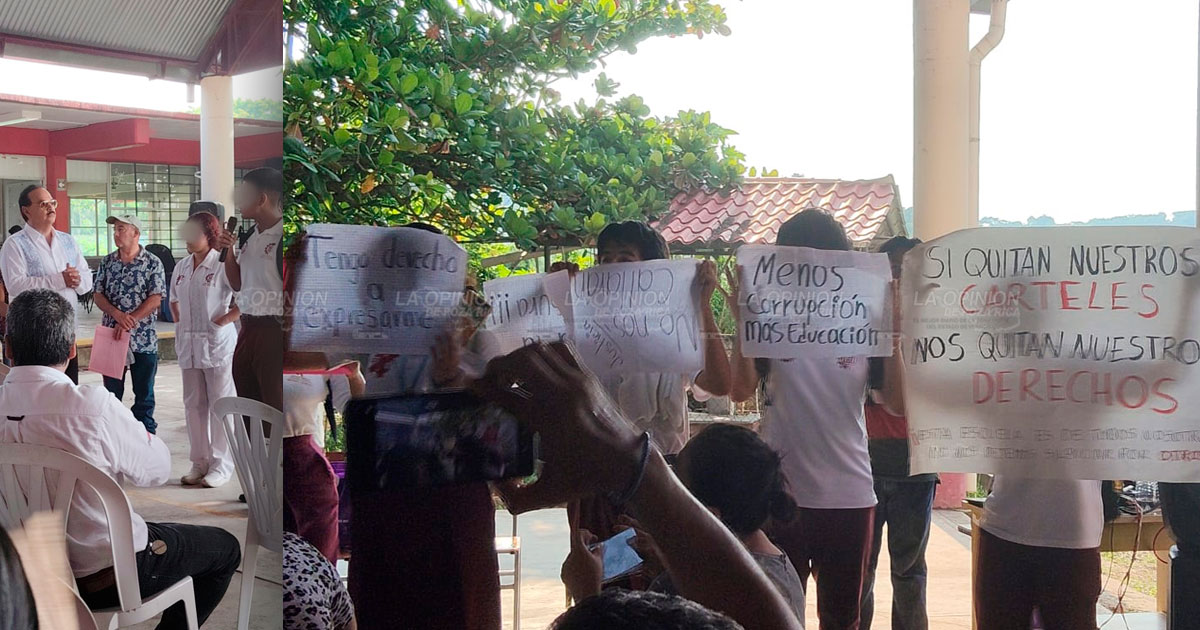 Padres del Cbtis 191 dan 24 horas a autoridades para aclarar destino de recursos; alumnos también protestan