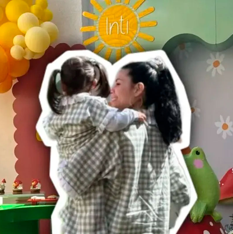 Cazzu organiza fiesta para su hija Inti pror