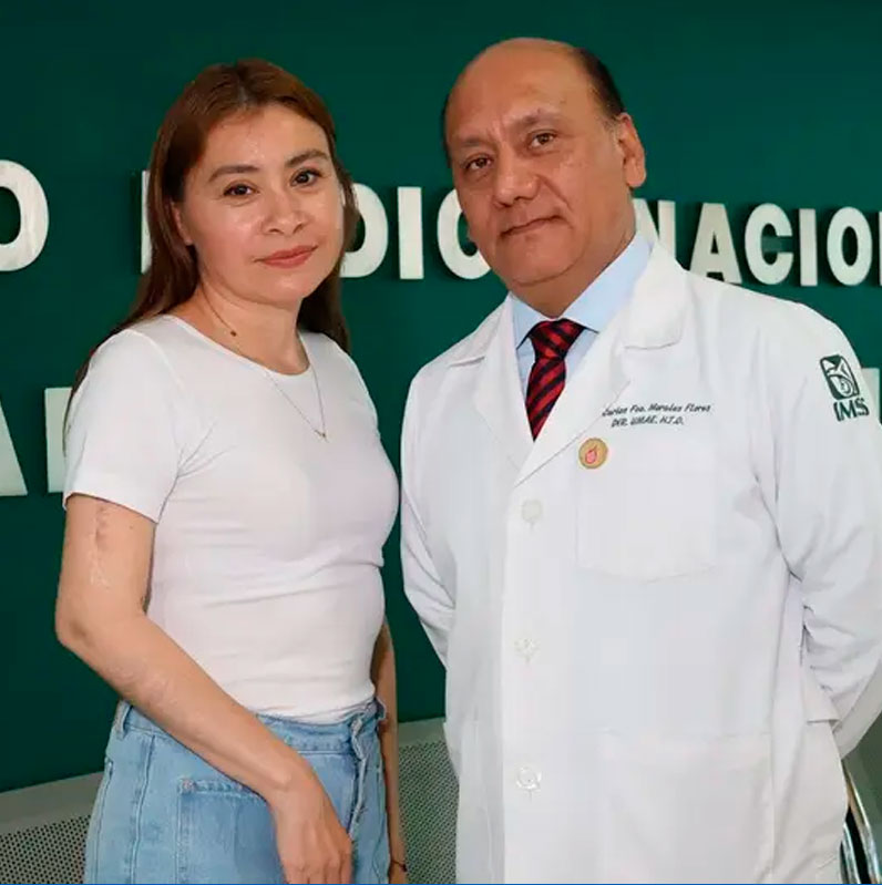 Médicos del IMSS evitan amputación a mujer