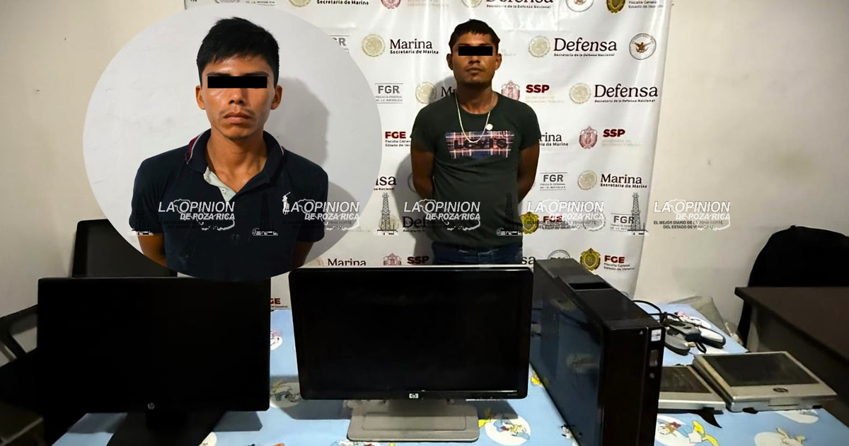 Detienen a dos sujetos por robo en domicilio Detienen a dos sujetos por robo en domicilio