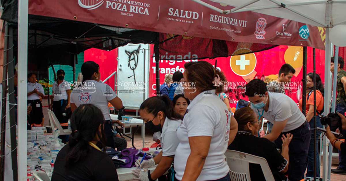 Lista la jornada de salud semanal Lista la jornada de salud semanal