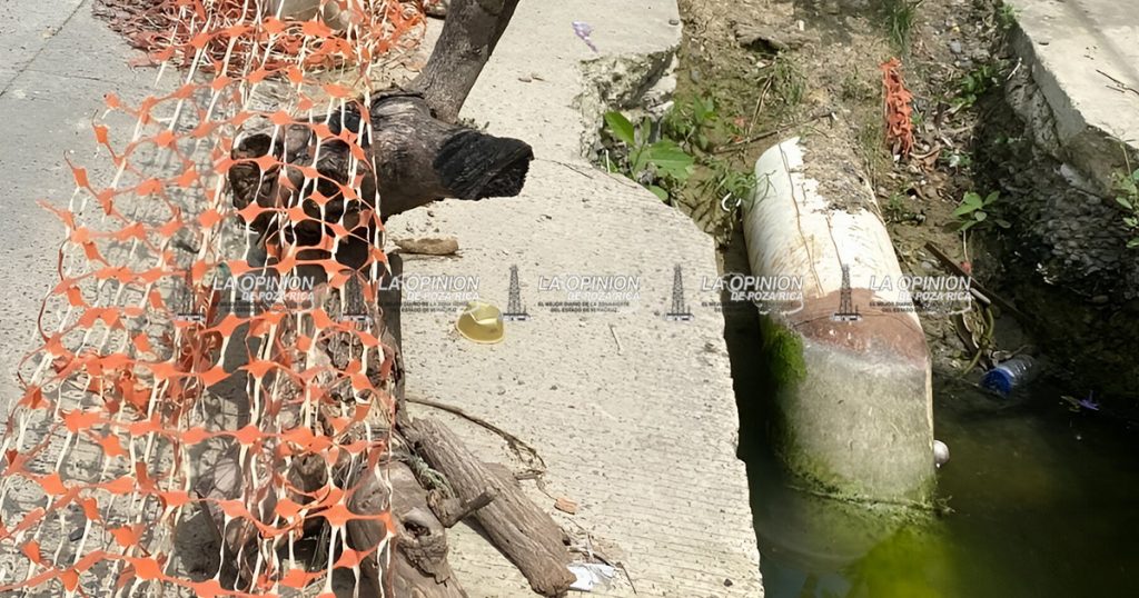 Obra inconclusa de CAEV pone en riesgo a automovilistas Obra inconclusa de CAEV pone en riesgo a automovilistas