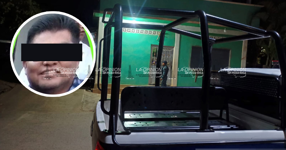 Encargado de programas del Bienestar en Playa Vicente agrede a su exesposa e hijo