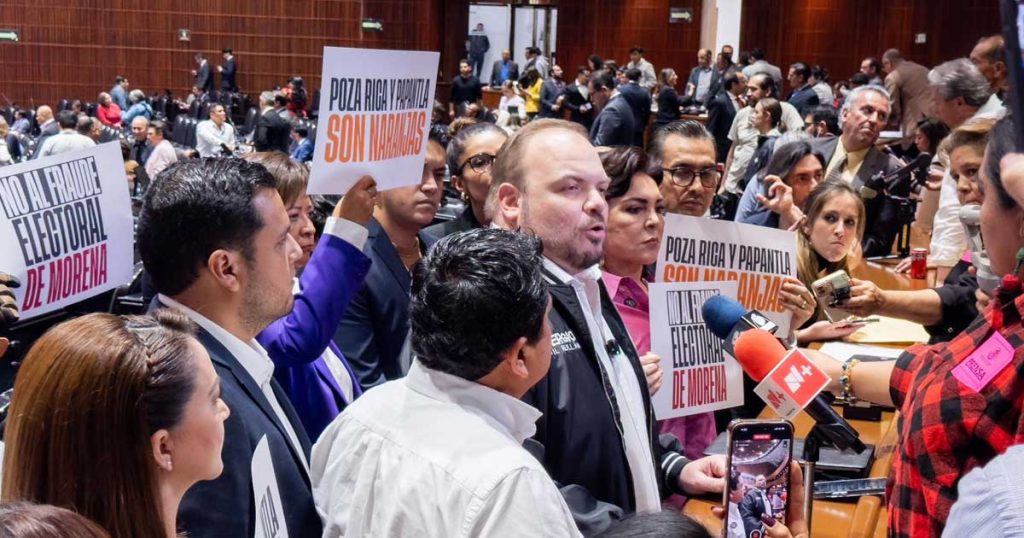 "Hay pruebas del fraude en Papantla y Poza Rica", denuncia Sergio Gil en San Lázaro "Hay pruebas del fraude en Papantla y Poza Rica", denuncia Sergio Gil en San Lázaro
