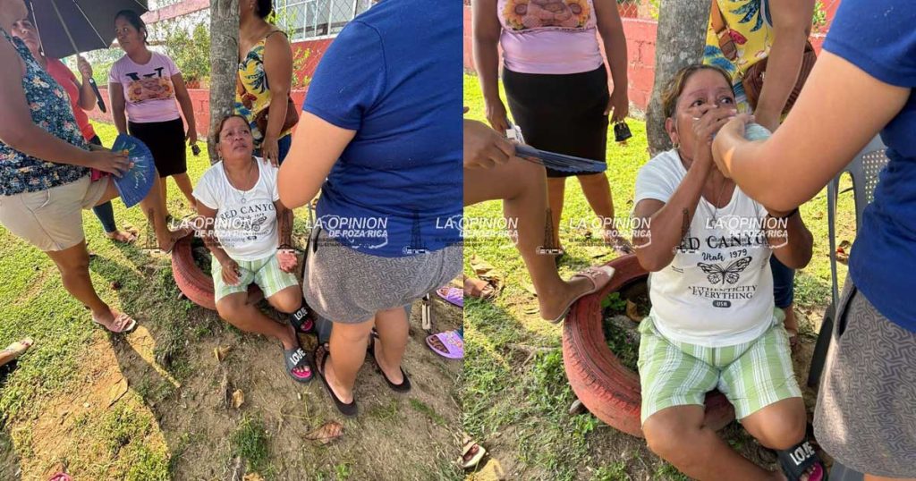 Presuntos funcionarios de la SEV agreden a familia en kínder