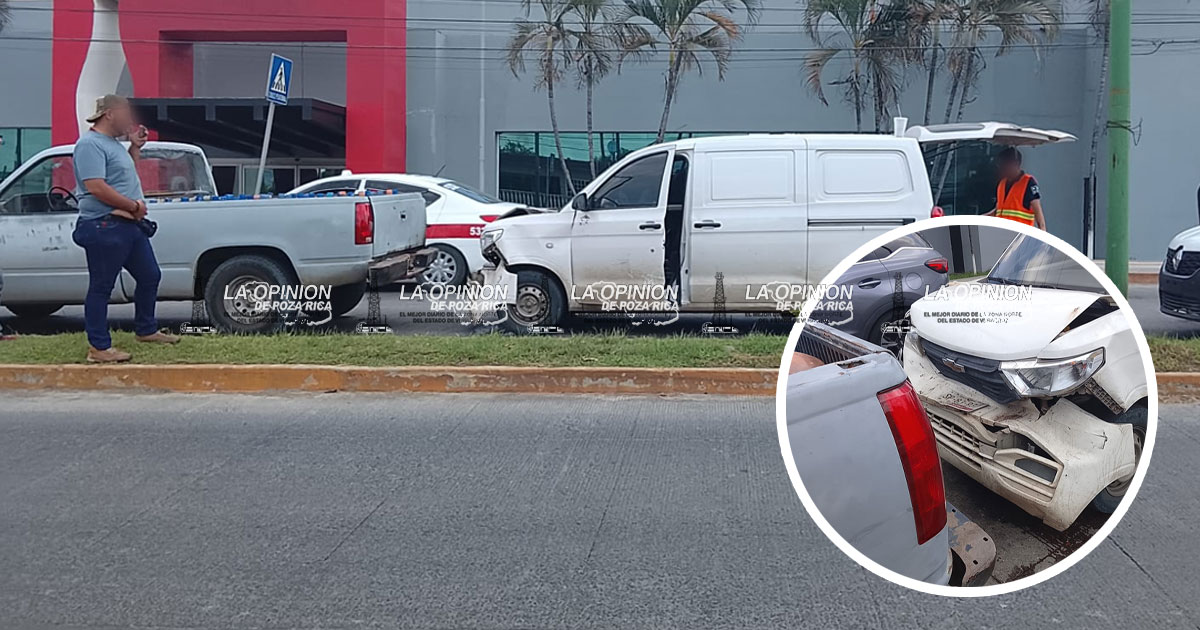 ¡Panel rebota contra pick up!