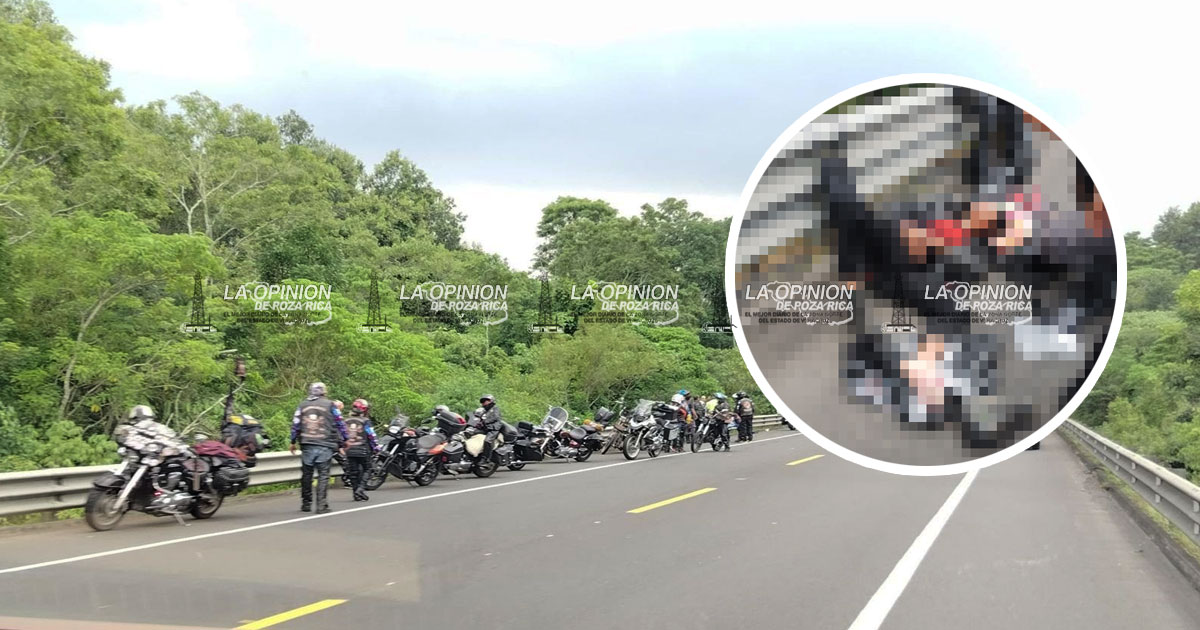 Motociclista de Poza Rica sufre aparatoso accidente sobre autopista México-Tuxpan Motociclista de Poza Rica sufre aparatoso accidente sobre autopista México-Tuxpan