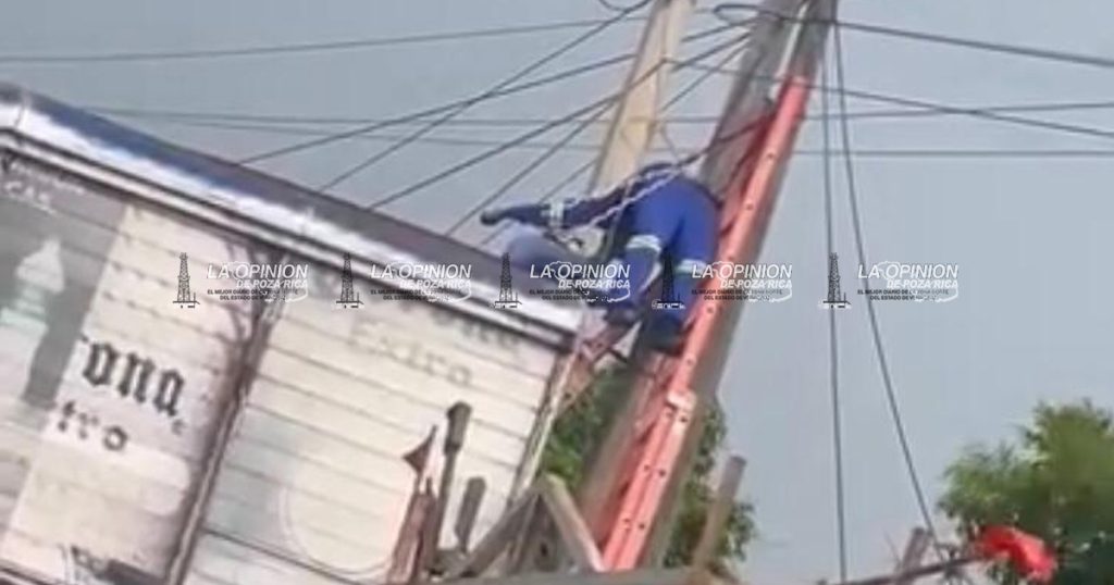 Trabajador perdió la vida tras recibir una descarga