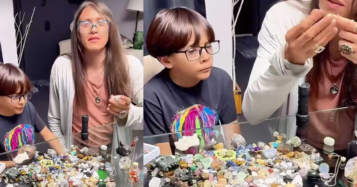 Niño de 9 años regala uranio al influencer Insulini