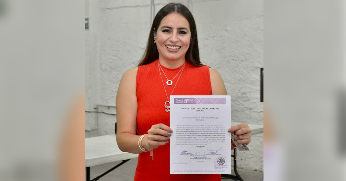 Ratifica TEV triunfo de Ariana Ángeles en San Andrés Tlalnelhuayocan Ratifica TEV triunfo de Ariana Ángeles en San Andrés Tlalnelhuayocan