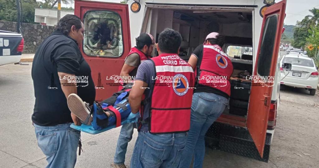 Estudiante del Tecnológico lesionado en un choque Estudiante del Tecnológico lesionado en un choque