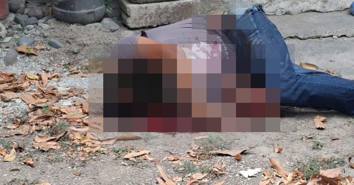 Hombre es asesinado a tiros afuera de un bar en San Rafael, Veracruz Hombre es asesinado a tiros afuera de un bar en San Rafael, Veracruz