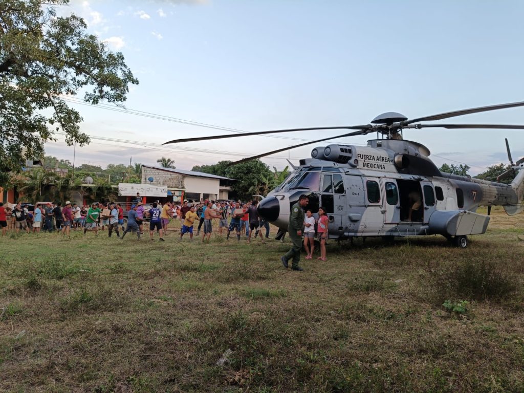 La fuerza de México llega a Poza Rica: Federación y Estado en acción