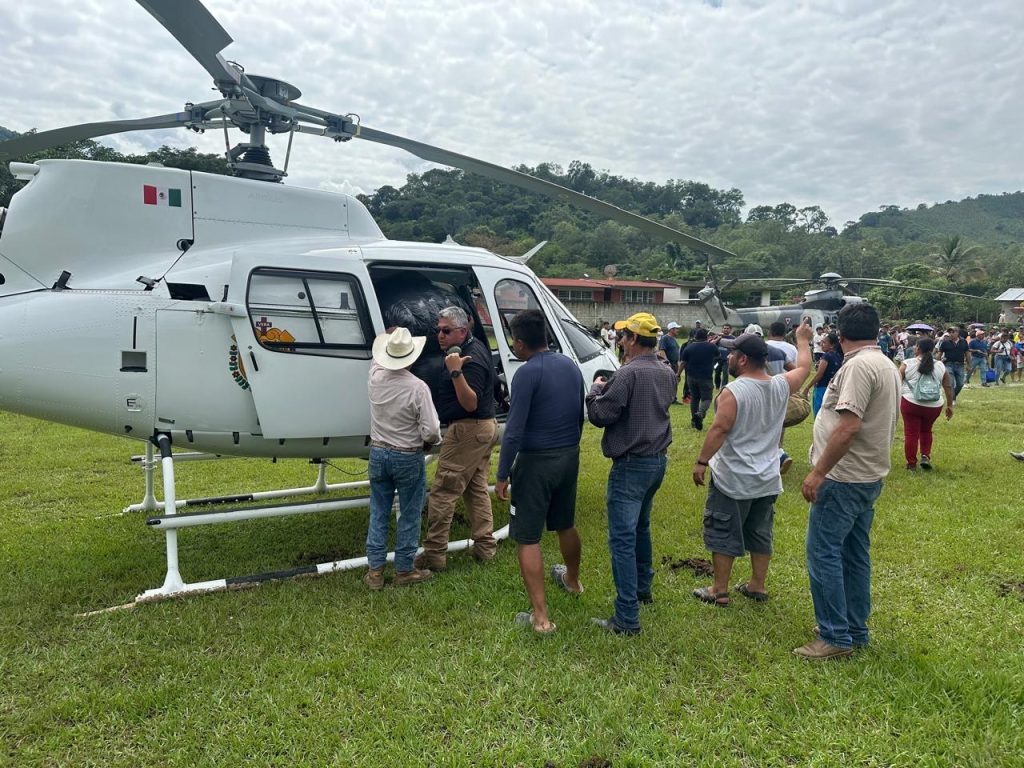 La fuerza de México llega a Poza Rica: Federación y Estado en acción