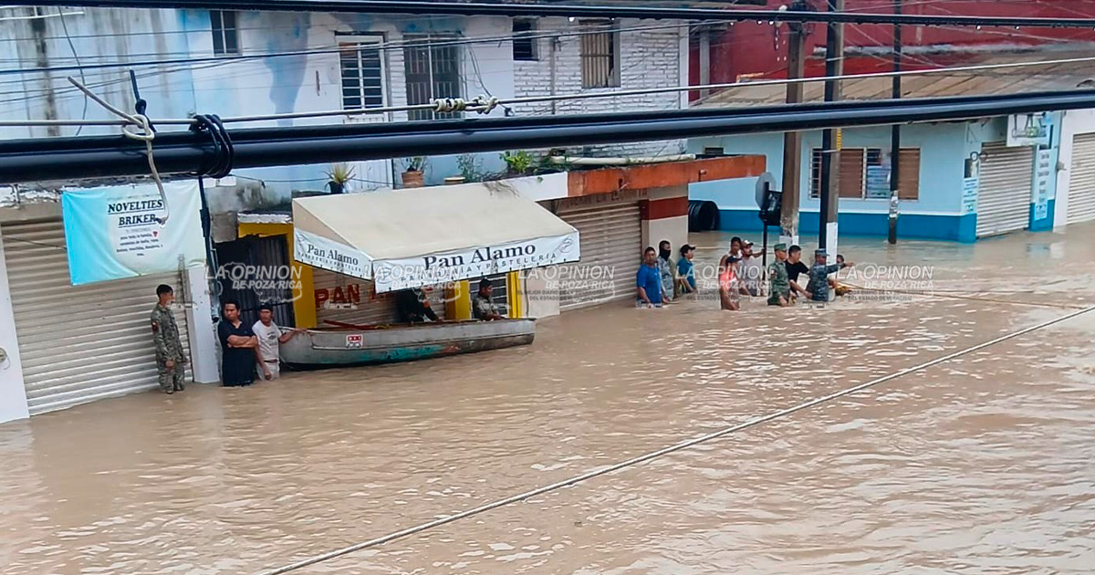 ÁLAMO BAJO EL AGUA; SE REPITE LA TRAGEDIA