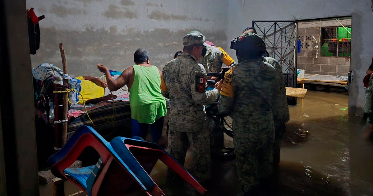 Ejército, Fuerza Aérea y Guardia Nacional aplican Plan DN-III-E en la Zona Norte del estado