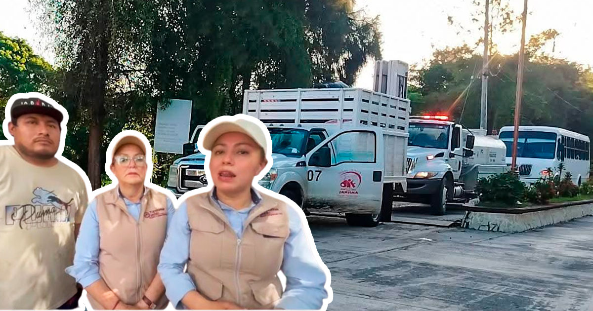 Se solidarizan con familias de Poza Rica